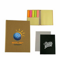 Sticky Note Book with Protective Cardboard Cover